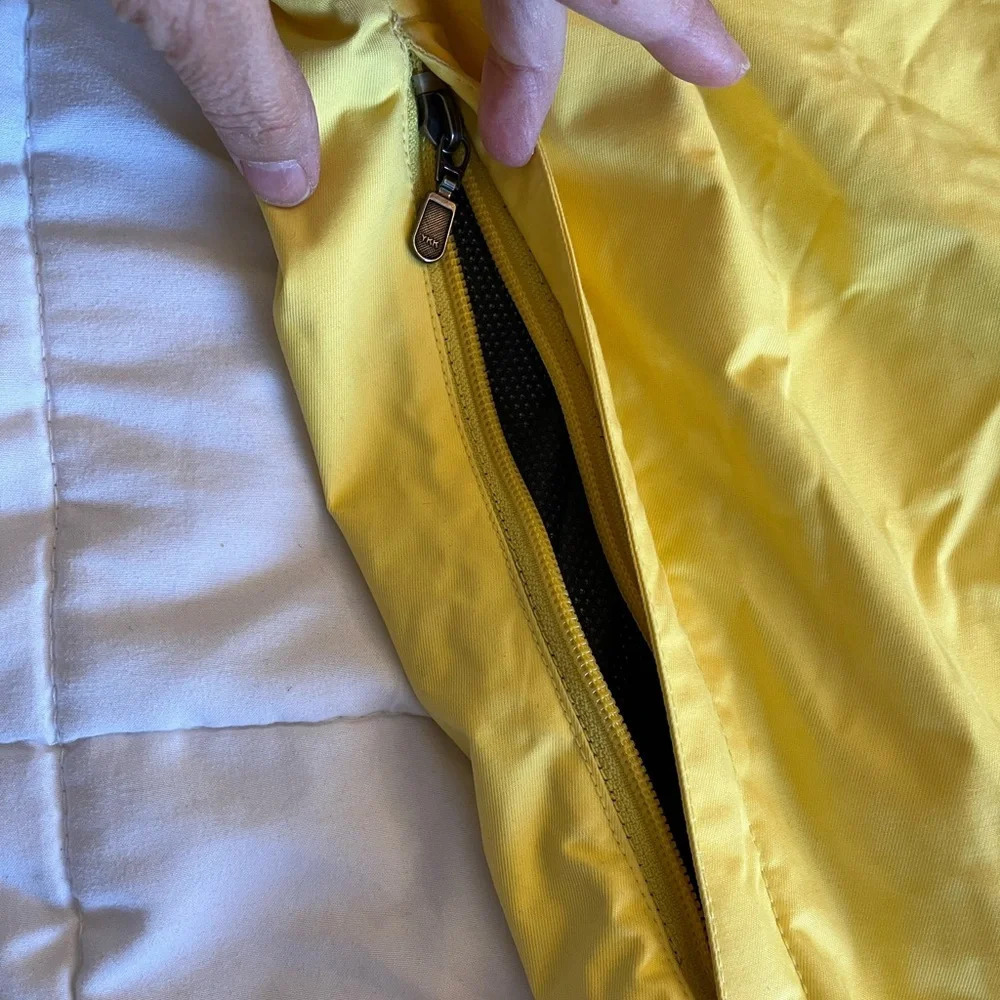 BONFIRE Snowboard pants. Yellow, size small - Picture 12 of 15